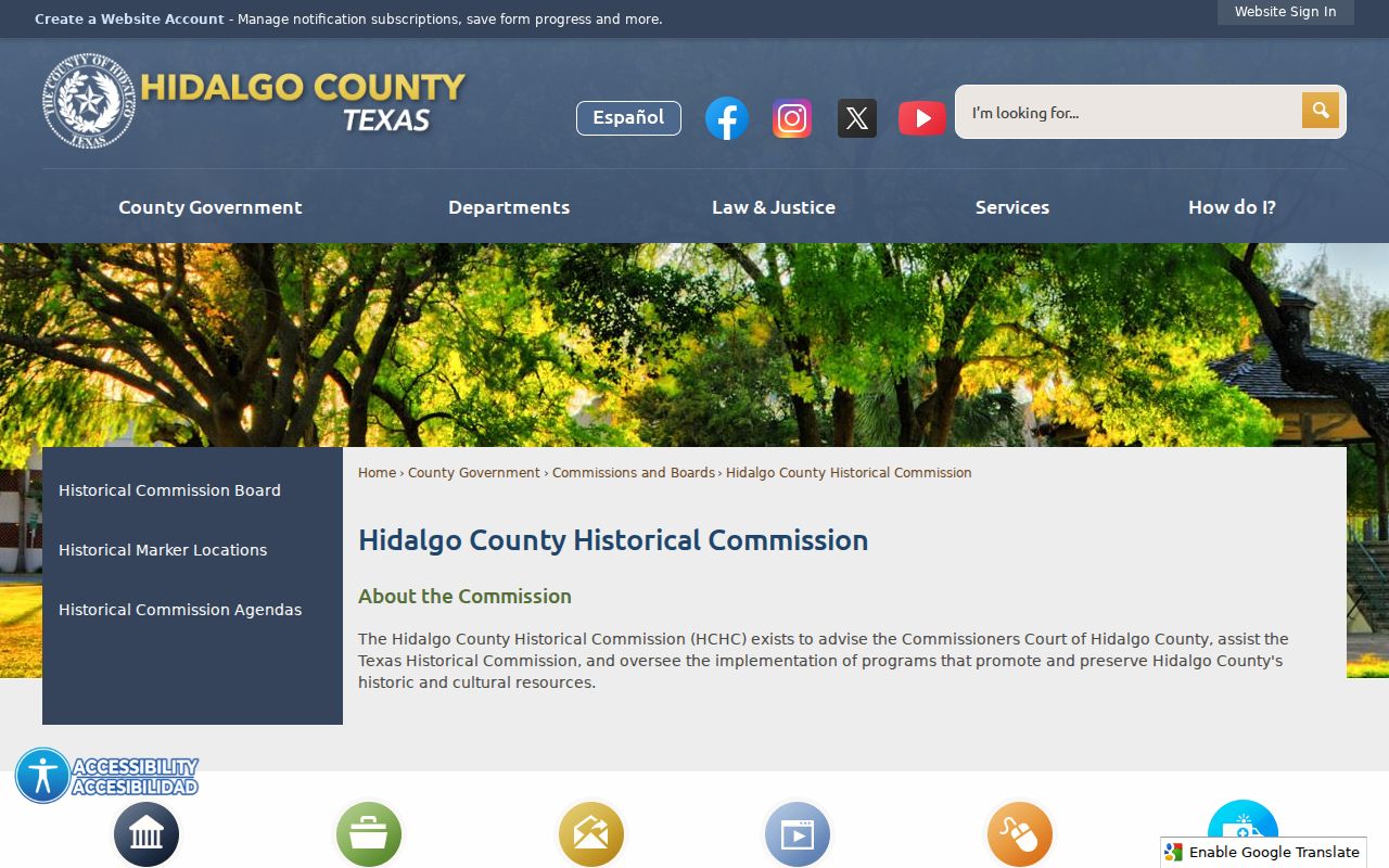 McAllen city directory historical research through Hidalgo County Historical Commission